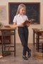 Girls' School Pants Syh Slim Fit Tight Cut - 3