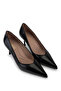 Women's Genuine Leather Black Patent Leather High Heels - 2