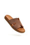 Polte Tan Suede Daily Light Summer Slippers - 2