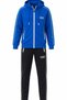 Girl's Unlimited Striped Hooded Straight-Leg Raglan Sleeve Diving Fabric Tracksuit Set Esf7013 - 7