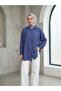 Front Roba Detailed Tunic-Indigo