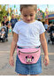 Pink Children's Unisex Adjustable Waist, Shoulder Bag