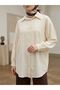 Front Roba Detailed Tunic-Stone - 2
