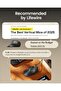 Ergonomic Mouse, EM11 NL Wireless Vertical Mouse, Ergo Mouse with Multi-Device, USB-C Rechargeable Mice for Windows, Mac OS, PC/Notebook/Laptop Red - 2