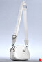 Riga White Women's Crossbody Bag |   Soft Textured, Multi-Compartment Daily Shoulder Bag ⭐ - 3