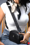 Riga Black Women's Crossbody Bag |   Soft Textured, Multi-Compartment Daily Shoulder Bag ⭐ - 8