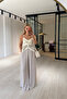 Satin Loose Trousers with Elasticated Waistband