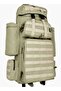 110 Liters Beige Cream Camping Operation Travel Tactical Mountaineer Backpack Cordura
