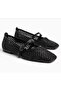 Amalfi Women's Wicker Mesh Ballet Flats - 3