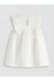 Lcw Baby Ecru Ruffled Baby Girl Dress - 5