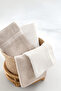 Angelina 4-Piece 100% Cotton Bath & Head Towel Set - Beige/Ecru - 2