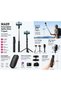 Selfie Stick Extendable Phone Tripod, 71" Selfie Stick Phone Vlog Tripod Stand Quadrapod with All in 1 Phone Clip, Travel Tripod Phone Holder with Rechargeable Remote - 7