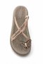 Women's Stoned Butterfly Detailed Cross-Strapped Lightweight Eva Sole Daily Summer Slippers