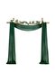 Wedding Arch Draping Fabric, 1 Panel Arch Drapes Sheer Backdrop Curtain for Wedding Ceremony Party Ceiling Decor