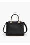 Bow Accent Tote Bags with Detachable Strap - 4