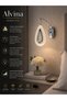 Damla Led 3 Color Light Mode Chrome Wall Light - 2
