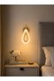 Damla Led 3 Color Light Mode Gold Wall Lamp