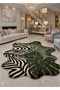 Sdt Traditional Patterned Modern Woven Base Decorative Carpet Sdtamor2846 - 2