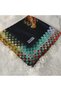 Handmade Needlework Writing, Scarf, Yemeni, Mevlit Cover, Head Cover, 4 Sides Embroidered, 100*100cm - 2