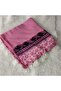 Handmade Needlework Writing, Scarf, Yemeni, Mevlit Cover, Head Cover, 4 Sides Embroidered, 100*100cm - 2