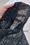 Glittery Knitwear Poncho 6Y375 - 4