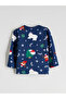 Esvab • Modern & Distinctive Zero Roba Collar Christmas Themed Baby Boy Pajama Set - 5