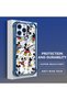 iPhone 14 Pro Max Compatible Transparent Back Four Corners Reinforced Impact Protection Silicone Case - 3