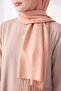 Double-Sided Silk Shawl Orange - 3