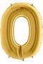 Foil 0 Number Balloon 931845