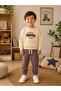Baby Boy and Child 100% Cotton Tiny Car Patterned Top and Bottom Set - 2