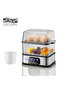 KA5019 Egg Steamer 300W, 8 Eggs, 3 Cooking Modes, 2.5L 2-Tier Food Steamer