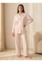 Intimates Pyjama Set Button-Down Shirt & Trousers