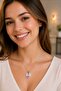 Figured Anti-Tarnish Steel Adjustable Chain Luxury Necklace