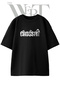 Crossfit Design Printed Unisex Black Oversize T-Shirt