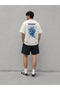 Blueberry Printed Oversize 100% Cotton T-Shirt - 2
