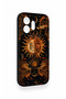 Honor 600 Compatible Mystic Sun Pattern Silicone Case - 4