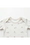 100% Organic Cotton, 2-Piece Strap Bodysuit, Baby Bodysuit, Unisex Lamb Embroidered & Patterned Soft Summer Bodysuit Set - 7