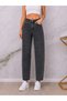 Smoked Boy Friend Mom Jean High Waist Daily Wear Comfortable Women's Denim Trousers New Season (2026)