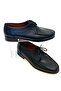 Genuine Leather and Leather Lace-Up Rok Shoes - 2