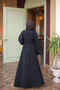 Black Bolero Dress with Buckle Detail - 4