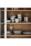 Akdeni̇z 6 Pieces Gladelig Plate, Gray, 25 cm Stylish, Simple, Timeless - 3