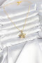 316L Steel Chain Gold Color Zircon Stone Star Model Women's Necklace - 2