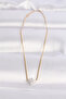 316L Steel Chain Gold Color Chain with Silver Color Starfish Design Necklace - 3