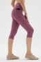 Women's High Waist Tummy Control Pocketed Short Leggings Short Leggings