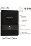 Victorias Journals Vegan Leather Flexible Cover Elastic 96 Sheets Planner Lined Notebook 19 X 25 cm Black - 2