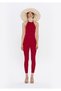 Halter Neck Backless Jumpsuit - 2
