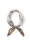 Tuğra Pattern Silk Handkerchief Scarf Dg10279-2 - 2
