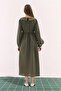 Muslin Dress Khaki - 2