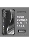 Samsung Galaxy A56 Compatible Transparent Back Four-Corner Reinforced Impact Protection Silicone Case