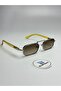 Esherf Single Model Sunglasses ~ Esherf's Tactical Color ~ Yellow Frame - Green Lens - Uv400 - 55 Ekartman - 2